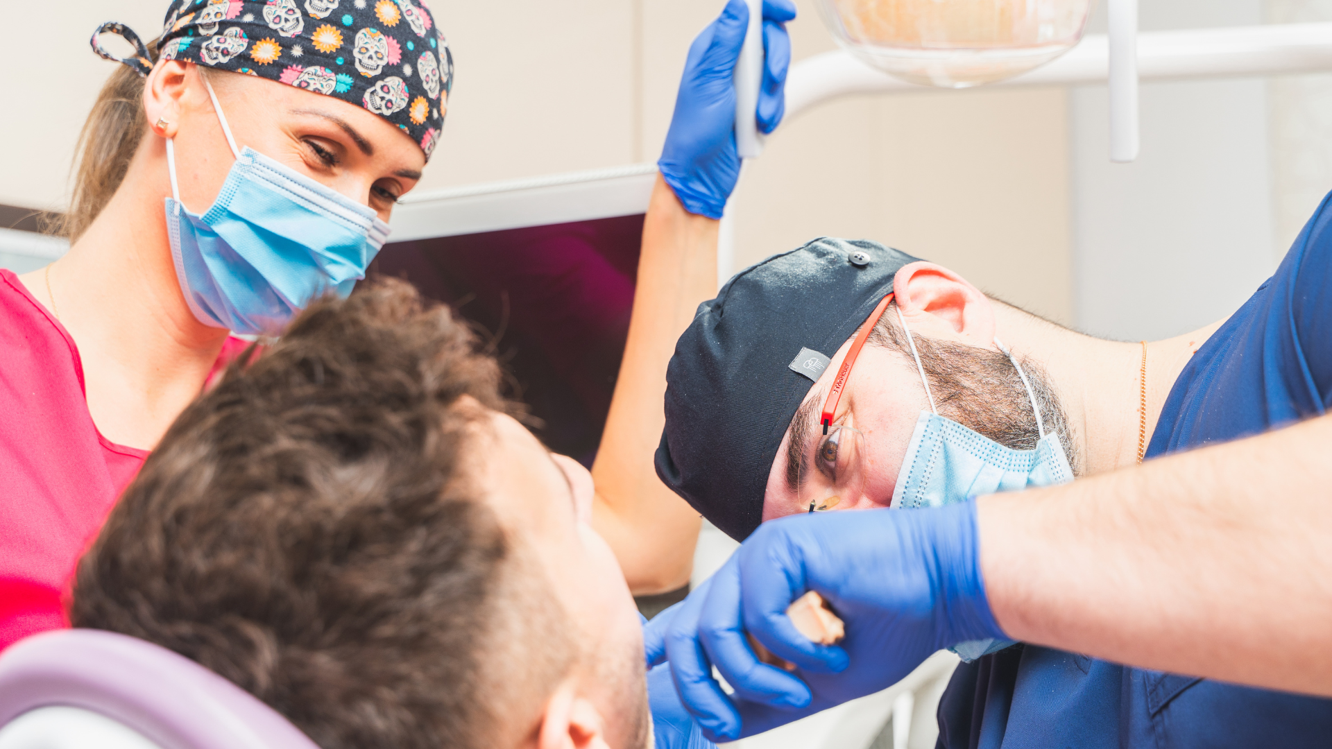 Badanie przez stomatologa